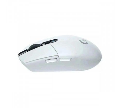 Мышь Logitech Мышь игровая Logitech G304 Lightspeed White белая, 200-12000dpi, беспроводная 2.4GHz, USB приемник LIGHTSPEED™, 6 программируемых кнопок, под обе руки