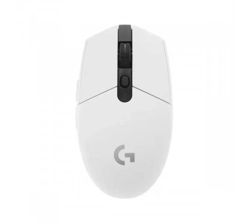 Мышь Logitech Мышь игровая Logitech G304 Lightspeed White белая, 200-12000dpi, беспроводная 2.4GHz, USB приемник LIGHTSPEED™, 6 программируемых кнопок, под обе руки