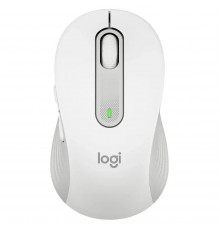 Мышь Logitech Мышь беспроводная Logitech M650 Signature Off White белая, 400-4000 dpi, Bluetooth + 2.4G, 5 кнопок, АА-батарейка, полноразмерная, правый хват