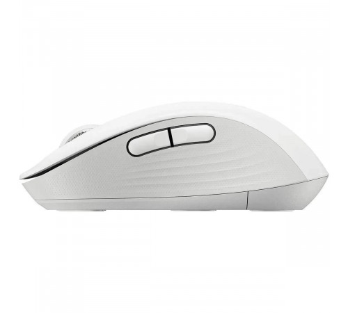 Мышь Logitech Мышь беспроводная Logitech M650 Signature Off White белая, 400-4000 dpi, Bluetooth + 2.4G, 5 кнопок, АА-батарейка, полноразмерная, правый хват