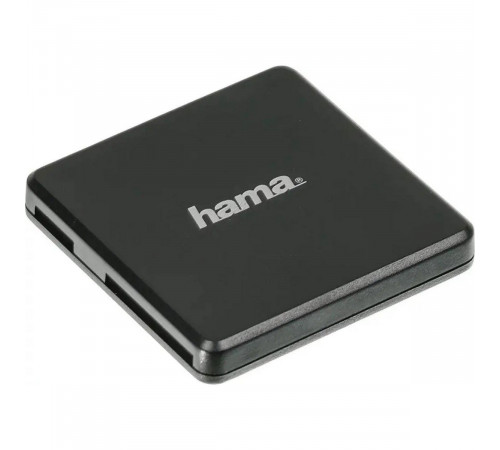 Картридер Hama Устройство чтения карт памяти USB3.0 Hama Multi H-124022 черный 00124022 (305202)