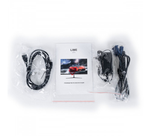 Монитор 23.8" Lime R238L V2 Black (IPS, 1920x1080, VGA+HDMI +DC, 5 ms, 178°/178°, 250 cd/m, 1000:1, 100Hz, Flat)