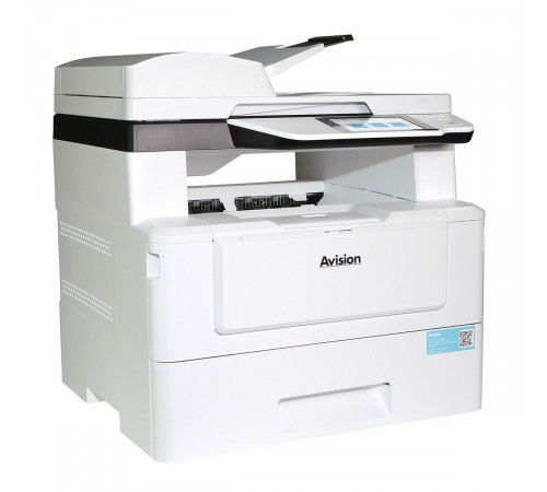 Avision AM40A Plus A4, МФУ, лазерное, черно-белое , 40стр/мин, 1200dpi, 1200МГц, 2048Мб, 75АПД, Ethernet/USB, (000-1111-0KG)