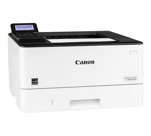 Canon i-Sensys LBP246DW A4, принтер, лазерный, черно-белый, 40стр/мин, 1200dpi, 1200МГц, 1024Мб, 4Гб,  100+250, WiFi/AirPrint/USB/Ethernet, 10200стр/картридж, (5952C006)