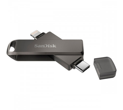 USB накопитель SanDisk iXpand Flash Drive Luxe 256GB - USB-C + Lightning - for iPhone, iPad, Mace USB Type-C devices including Android