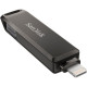 USB накопитель SanDisk iXpand Flash Drive Luxe 256GB - USB-C + Lightning - for iPhone, iPad, Mace USB Type-C devices including Android