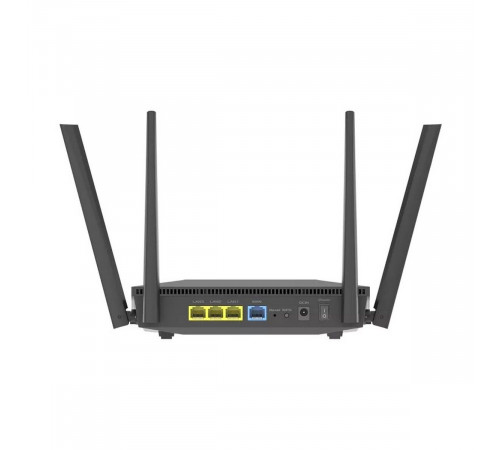 Маршрутизатор ASUS Bad Pack RT-AX52 Wi-Fi 6 3x1G 1201+574Ms 5GHz/2.4GHz  bp