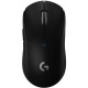 Мышь Logitech Мышь игровая Logitech G PRO X Superlight Black черная, беспроводная Lightspeed, cенсор Hero 25K 100-25600dpi, 5 кнопок, облегченная 63гр, правый хват