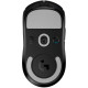 Мышь Logitech Мышь игровая Logitech G PRO X Superlight Black черная, беспроводная Lightspeed, cенсор Hero 25K 100-25600dpi, 5 кнопок, облегченная 63гр, правый хват