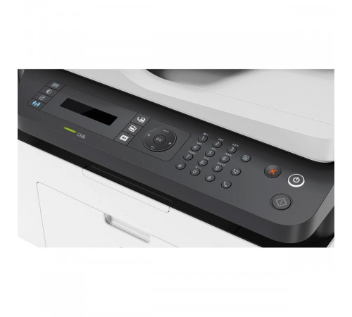 HP Laser 137fnw А4, МФУ, лазерное, черно-белое, 20стр/мин, 1200dpi, 600МГц, 128Мб, 40АПД, USB/Ethernet /Wi-Fi, 500стр/картридж, (4ZB84A)