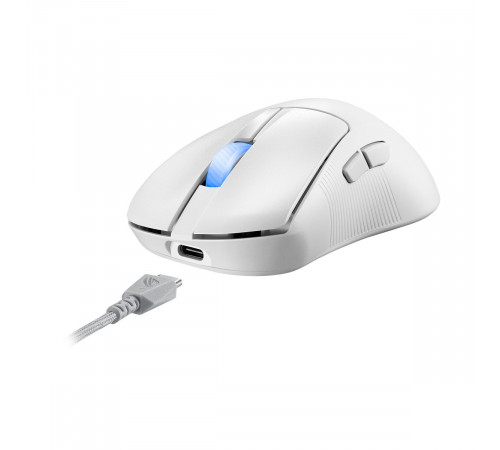 Мышь ASUS P714 ROG KERIS II WL ACE /WHT 54g 42,000DPI Bluetooth 5.1 2.4GHz 5buttons