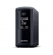Источник бесперебойного питания ИБП Line-Interactive CyberPower VP700ELCD 700VA/390W USB/RS-232/RJ11/45  (4 EURO)