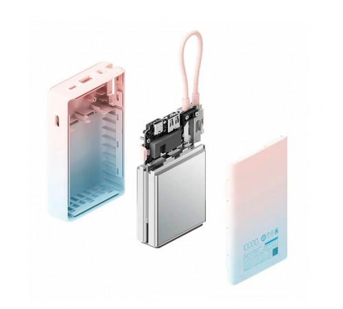 Внешний аккумулятор ZMI 10000mAh P17 Pink