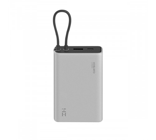 Внешний аккумулятор ZMI 10000mAh Powerbank P17 Gray