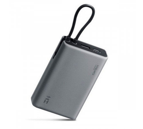 Внешний аккумулятор ZMI 10000mAh Powerbank P17 Gray