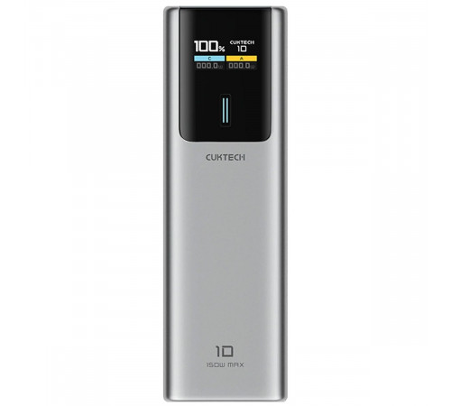 Внешний аккумулятор CUKTECH PB100P 10000mAh 150W Type-C x1, USB-A x1