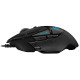 Мышь игровая Logitech G502 Hero16K черная, оптическая (Hero25K) , 100-25600dpi, 1мс, USB 2.1м, 11 кнопок (2 механика), RGB подсветка, утяжелители, под правую руку