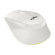 Мышь Logitech Мышь беспроводная Logitech M330 Silent Plus White бнлая, оптическая, 1000dpi, 2.4GHz,USB-ресивер, бесшумная, под правую руку