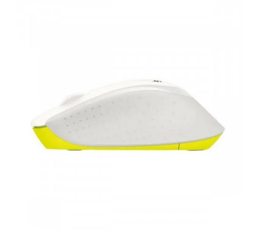Мышь Logitech Мышь беспроводная Logitech M330 Silent Plus White бнлая, оптическая, 1000dpi, 2.4GHz,USB-ресивер, бесшумная, под правую руку