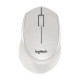 Мышь Logitech Мышь беспроводная Logitech M330 Silent Plus White бнлая, оптическая, 1000dpi, 2.4GHz,USB-ресивер, бесшумная, под правую руку