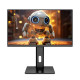 Монитор 23.8" AIWA MF240E Black (IPS, 1920x1080, D-sub+HDMI+DP, 4 ms, 178°/178°, 250 cd/m, 1200:1, 100Hz, MM, Pivot, внешн. БП)