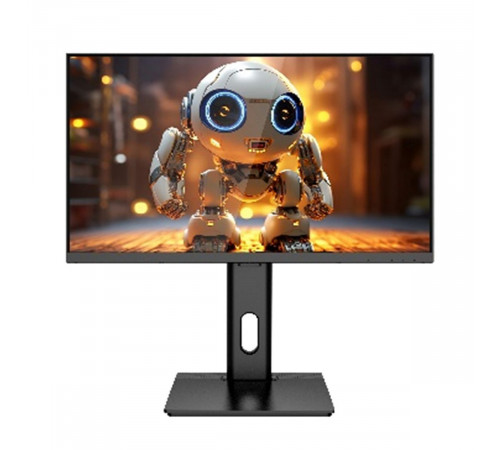 Монитор 23.8" AIWA MD2407 Black (IPS, 1920x1080, HDMI+DP, 1 ms, 178°/178°, 250 cd/m, 1000:1, 180Hz, MM, Pivot, внешн. БП)