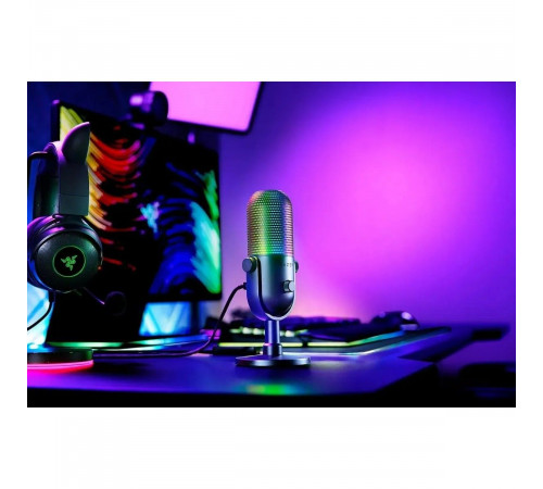 Микрофон Razer Seiren V3 Chroma RGB USB Microphone with Tap-to-Mute