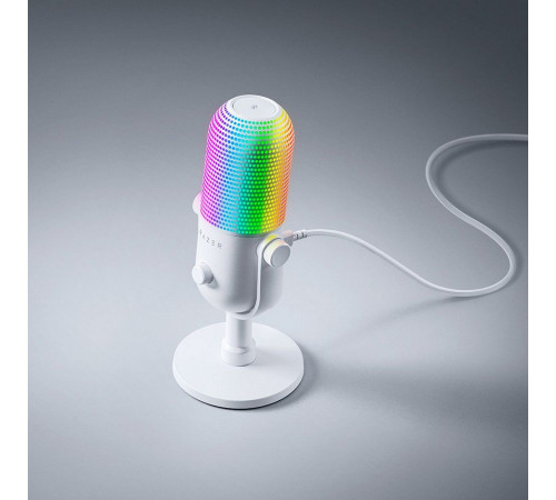 Микрофон Razer Seiren V3 Chroma White Edition