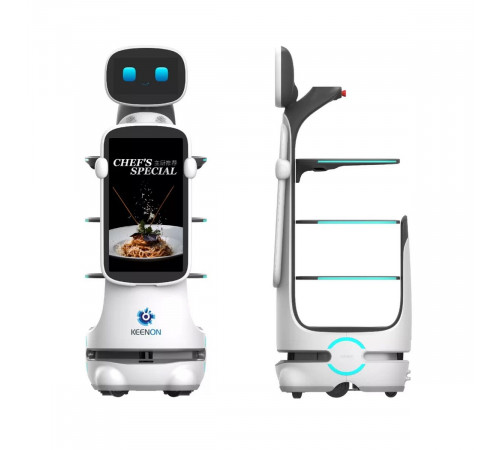 Сервисный робот-доставщик Keenon Robotics модели Dinerbot T10