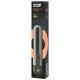 Технический нож "Home Series Black" Deli HT4018  ширина лезвия 18мм, эксклюзивный дизайн, корпус из высококачественного софттач пластика