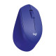 Мышь беспроводная Logitech M330 Silent Plus Blue |910-004910| синяя, оптическая, 1000dpi, 2.4GHz, USB-ресивер, бесшумная, под правую руку (066687)