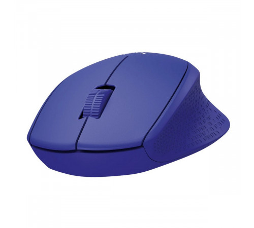Мышь беспроводная Logitech M330 Silent Plus Blue |910-004910| синяя, оптическая, 1000dpi, 2.4GHz, USB-ресивер, бесшумная, под правую руку (066687)