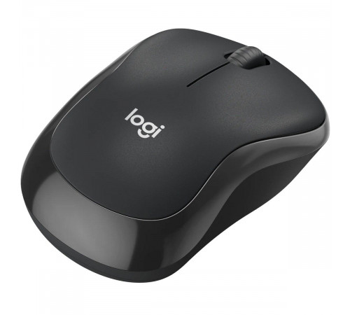 Мышь беспроводная Logitech M240 SILENT, чёрная, оптическая, 1000dpi, Bluetooth LE, бесшумная