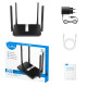 Модем CUDY AC1200 Wi-Fi Mesh 4G LTE Cat4 Router,1200Mbps Wi-Fi, Chipset MediaTek, build-in 4G LTE modem,  300Mbps at 2.4GHz + 867Mbps at 5GHz, 4  antennas, 4 10/100M RJ45 Ports,  Nano SIM Slot, PPTP/L2TP/OpenVPN/WireGuard VPN Client, DNS over Cloudflare/G