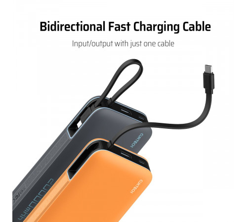 Внешний аккумулятор CUKTECH 20000mAh PB200N  55W Light Gray