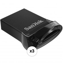 USB накопитель SanDisk Ultra Fit 32GB, USB 3.1 - Small Form Factor Plug & Stay Hi-Speed USB Drive