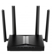 Маршрутизатор CUDY BE3600 Gigabit Wi-Fi 7 Router Dual Band Mesh Router, Chipset Broadcom, 802.11be/ax/ac/a/b/g/n, 2882Mbps at 5GHz + 688Mbps at 2.4GHz, 5 x 10/100/1000Mbps Ports, 4 x 5dBi fixed antennas, WiFi router/AP/ Repeater/WISP Mode, PPTP/L2TP/OpenV