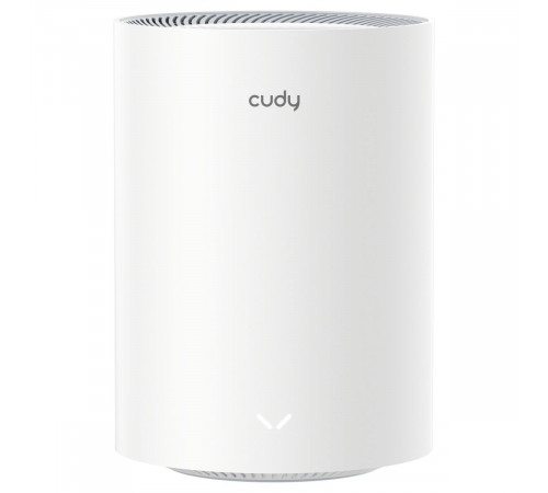 Маршрутизатор CUDY AX1800 Wi-Fi 6 Mesh Solution 1-Pack, Chipset MediaTek, Dual-Band, 802.11ax/ac/a/b/g/n,  1201Mbps at 5GHz + 574Mbps at 2.4GHz, 2 Gigabit Ethernet Ports, 4 internal antennas,  MU-MIMO, DDNS, Zerotier/Wireguard/OpenVPN/IPSec/L2TP/PPTP VPN,