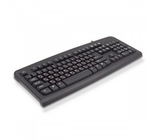 Клавиатура Lime K-0494 RLSK USB Standart Black 104 keyboard with RUS/LAT keys and Special scroll key, Rus(red)/Lat(white),LOGO: LIME(logo color: white), brown box, cable: 1.5 m {20}