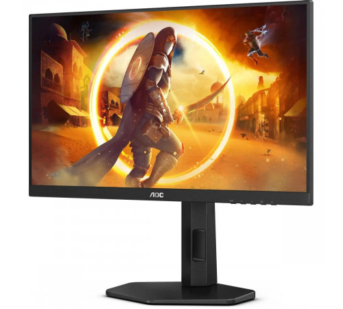 Монитор 23.8" AOC 24G4X Black ( 1920х1080(FHD) IPS, nonGLARE, 180 Hz, 300 cd/m2, H178°/V178°, 1000:1, 80M:1, 16.7M, 1ms, 2xHDMI, DP, Tilt, Speakers)