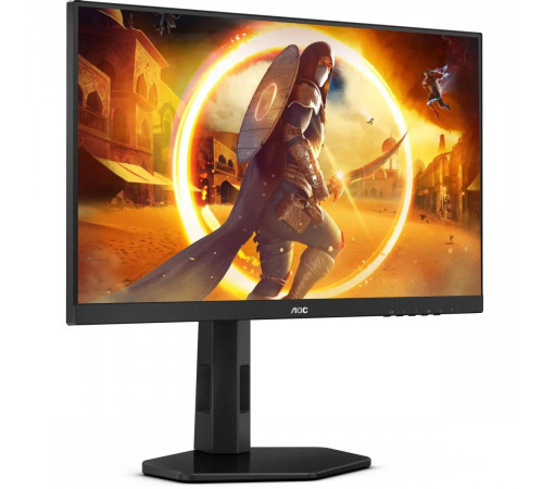 Монитор 23.8" AOC 24G4X Black ( 1920х1080(FHD) IPS, nonGLARE, 180 Hz, 300 cd/m2, H178°/V178°, 1000:1, 80M:1, 16.7M, 1ms, 2xHDMI, DP, Tilt, Speakers)