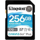 Карта памяти Kingston 256G SDXC Go Plus 170R V30  SDG3/256GB
