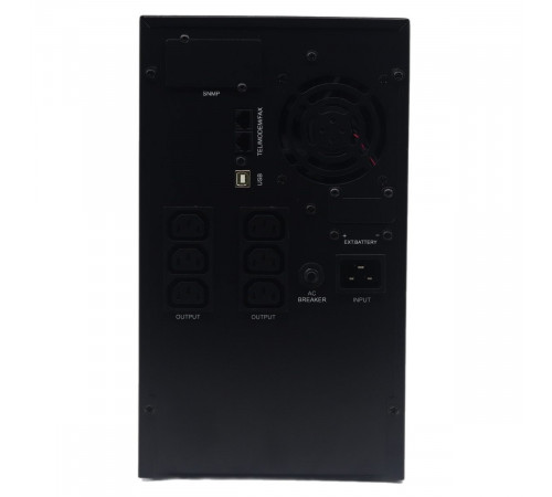 Источник бесперебойного питания  ИБП Raskat HIL-3000VA+ 3000VA, 2400Вт, 6xIEC320, LCD, USB type-B, 2xRJ-45, 1xRS232, чистая синусоида