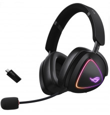 Гарнитура ASUS A701 ROG DELTA II BLK 318g 20 - 20000Hz 3,5mm 2.4GHz BT
