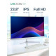 Монитор 23.8" Lime Z238Z V2 White Bad Pack (IPS, 1920*1080, VGA+HDMI+DP+Audio out +DC, 4 ms, 178°/178°, 250 cd/m, 1000:1 (100M:1), 100Hz, Flat)
