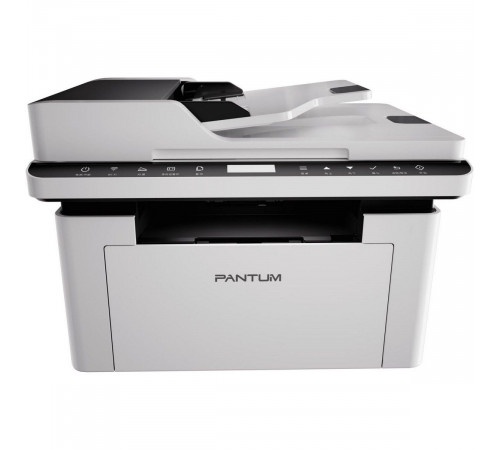 Pantum BM2300AW A4, МФУ, лазерный, черно-белый, 22 стр/мин, 1200x1200dpi, 800МГц, 256Мб, 50АПД, WiFi/USB, 700стр/картридж, белый корпус (картридж TL-C2310H/TN-C2310HC)(BM2300AW)