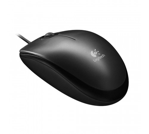 Мышь Logitech M100 Grey темно-серая, оптическая, 1000dpi, USB, 1.8м