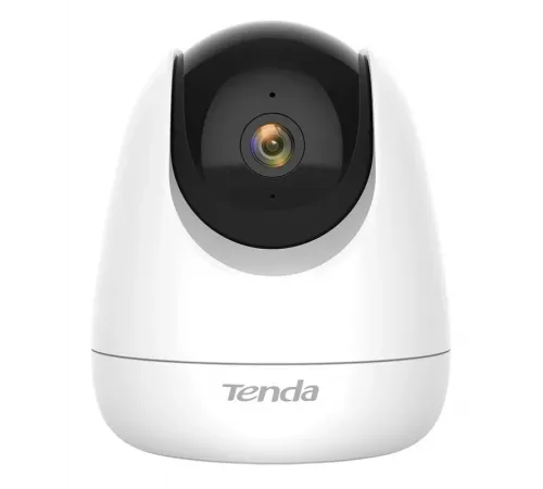 Tenda CP6 Панорамная камера наклонно-поворотная, 2304x1296 15 кадр./сек, CMOS 3 Мп, Wi-Fi, ночная съемка, датчик движения, белый