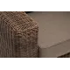Лаунж-зона "Боно" из искусственного ротанга, цвет коричневый –  