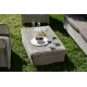 "Гляссе" лаунж-зона из искусственного ротанга, цвет бежевый